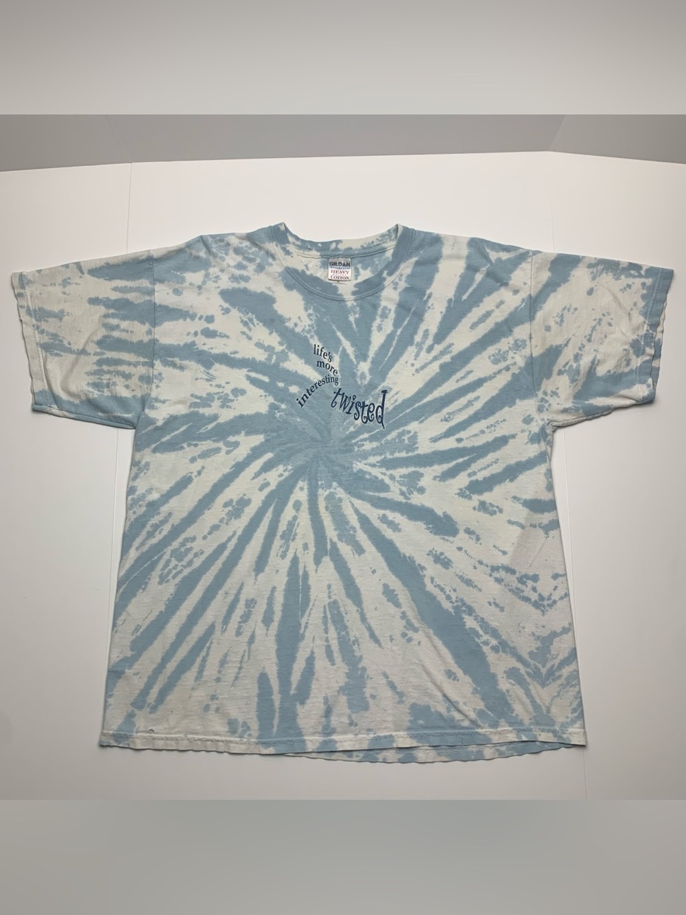 Vintage Smirnoff Ice Twisted T-Shirt Y2k Tie Dye Thrashed  Promo Tee Size XL